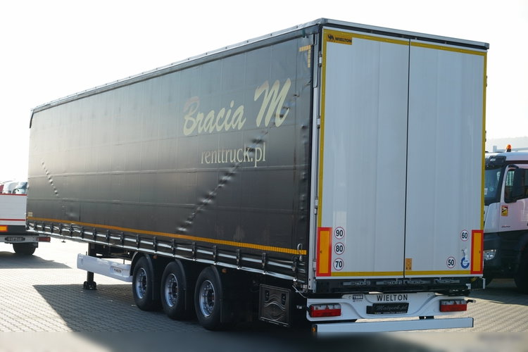 Wielton / FIRANKA / MEGA / LOWDECK / MAŁO UŻYWANA / 80 TYS KM / OŚ PODNOSZONA / SAF  zdjęcie 6