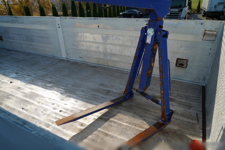 Mercedes / ACTROS 2548 / 6x2 / BURTOWA - 6, 5 M / OŚ PODNOSZONA / HDS FASSI / wysów : 10.85 M / SIODEŁKO / ROTATOR / WIDŁY DO PALET zdjęcie 21