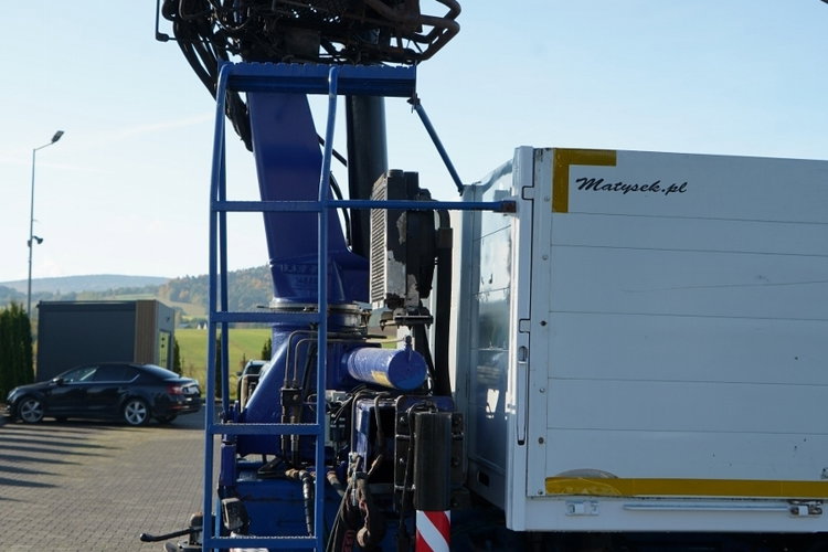 Mercedes / ACTROS 2548 / 6x2 / BURTOWA - 6, 5 M / OŚ PODNOSZONA / HDS FASSI / wysów : 10.85 M / SIODEŁKO / ROTATOR / WIDŁY DO PALET zdjęcie 22