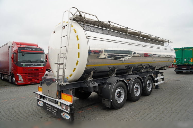 SOMMER  / CYSTERNA SPOŻYWCZA  / 3 KOMORY / 30 000 L / OŚ PODNOSZONA /  SAF  zdjęcie 7