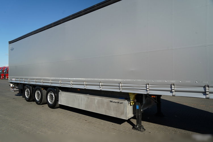 Schmitz / FIRANKA / WINDA ZAŁADOWCZA / 2x OŚ PODNOSZONA / KOSZ NA PALETY  zdjęcie 9