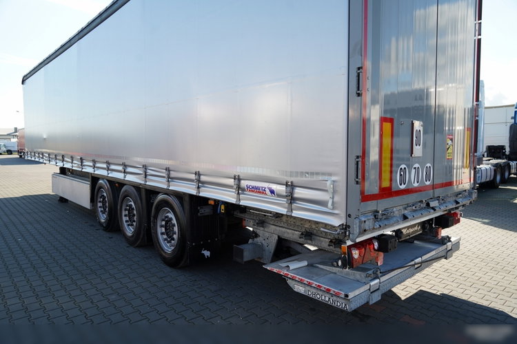 Schmitz / FIRANKA / WINDA ZAŁADOWCZA / 2x OŚ PODNOSZONA / KOSZ NA PALETY  zdjęcie 11