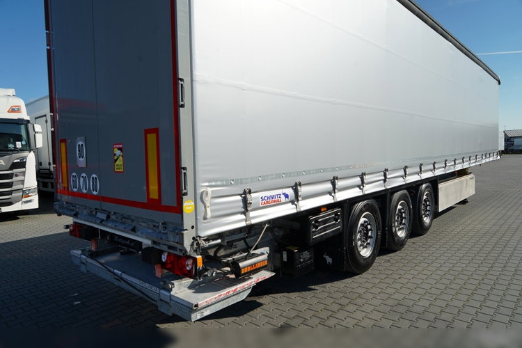 Schmitz / FIRANKA / WINDA ZAŁADOWCZA / 2x OŚ PODNOSZONA / KOSZ NA PALETY  zdjęcie 13