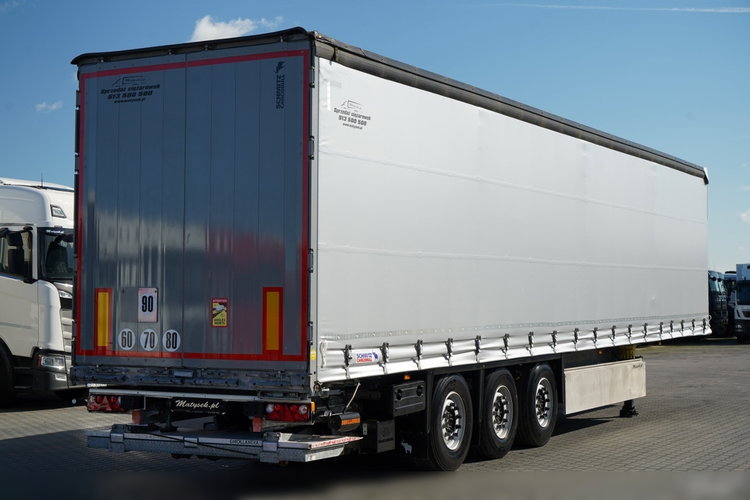 Schmitz / FIRANKA / WINDA ZAŁADOWCZA / 2x OŚ PODNOSZONA / KOSZ NA PALETY  zdjęcie 1