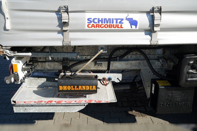 Schmitz / FIRANKA / WINDA ZAŁADOWCZA / 2x OŚ PODNOSZONA / KOSZ NA PALETY  zdjęcie 22