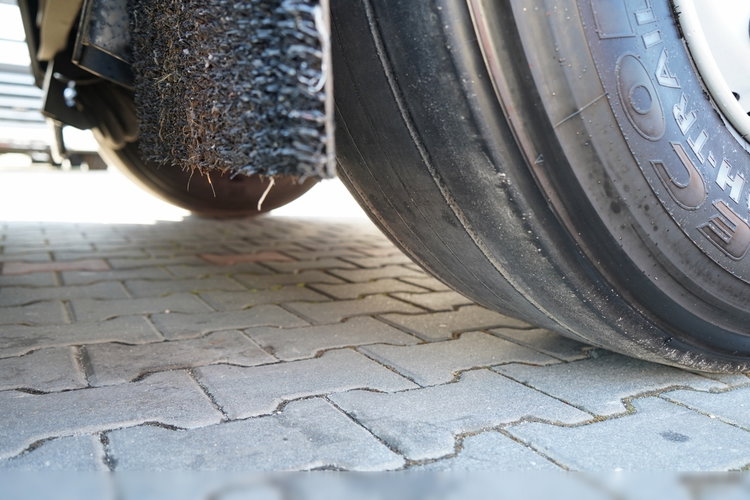 Schmitz / FIRANKA / WINDA ZAŁADOWCZA / 2x OŚ PODNOSZONA / KOSZ NA PALETY  zdjęcie 27