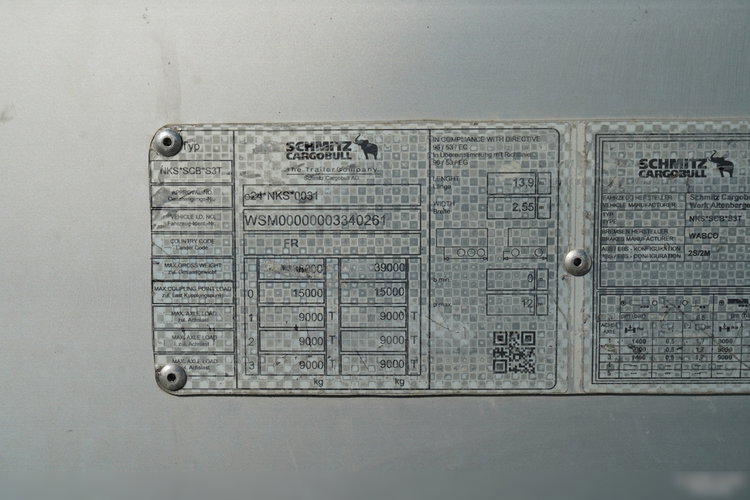 Schmitz / FIRANKA / WINDA ZAŁADOWCZA / 2x OŚ PODNOSZONA / KOSZ NA PALETY  zdjęcie 29