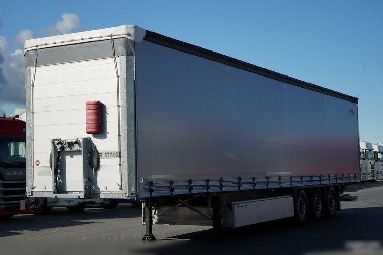 Schmitz / FIRANKA / WINDA ZAŁADOWCZA / 2x OŚ PODNOSZONA / KOSZ NA PALETY  zdjęcie 3