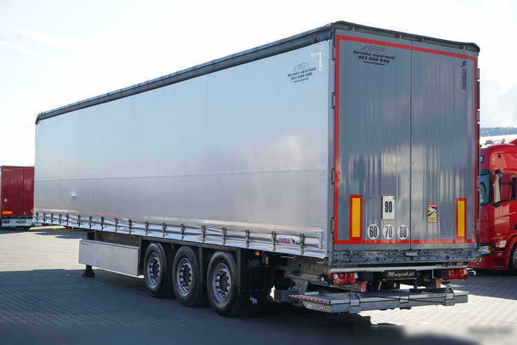 Schmitz / FIRANKA / WINDA ZAŁADOWCZA / 2x OŚ PODNOSZONA / KOSZ NA PALETY  zdjęcie 6