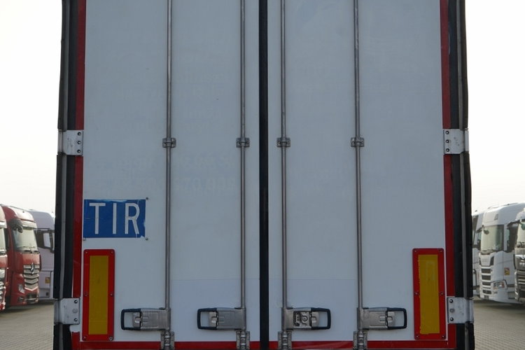 SCHMITZ / CHŁODNIA / THERMO KING SLX 300 / HAKÓWKA / OŚ PODNOSZONA / KOSZ NA PALETY zdjęcie 12