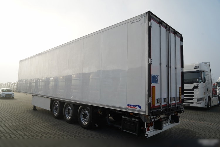 SCHMITZ / CHŁODNIA / THERMO KING SLX 300 / HAKÓWKA / OŚ PODNOSZONA / KOSZ NA PALETY zdjęcie 3