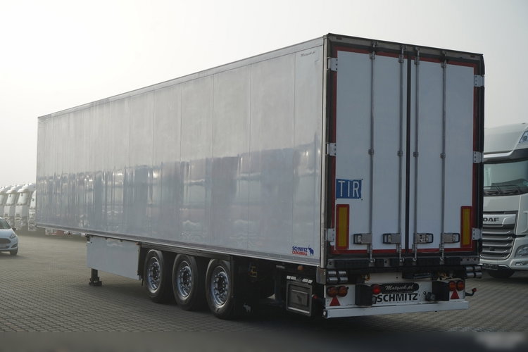 SCHMITZ / CHŁODNIA / THERMO KING SLX 300 / HAKÓWKA / OŚ PODNOSZONA / KOSZ NA PALETY zdjęcie 4