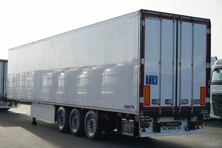 SCHMITZ / CHŁODNIA / THERMO KING SLX 300 / HAKÓWKA / OŚ PODNOSZONA / KOSZ NA PALETY zdjęcie 4