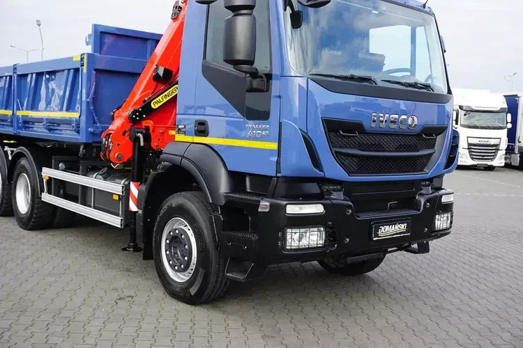 Iveco TRAKKER / 380T41 / E 6 / WYWROTKA + HDS / 6 X 4 / ROTATOR zdjęcie 20
