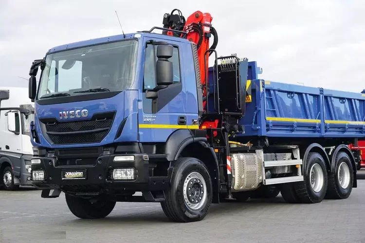 Iveco TRAKKER / 380T41 / E 6 / WYWROTKA + HDS / 6 X 4 / ROTATOR zdjęcie 23