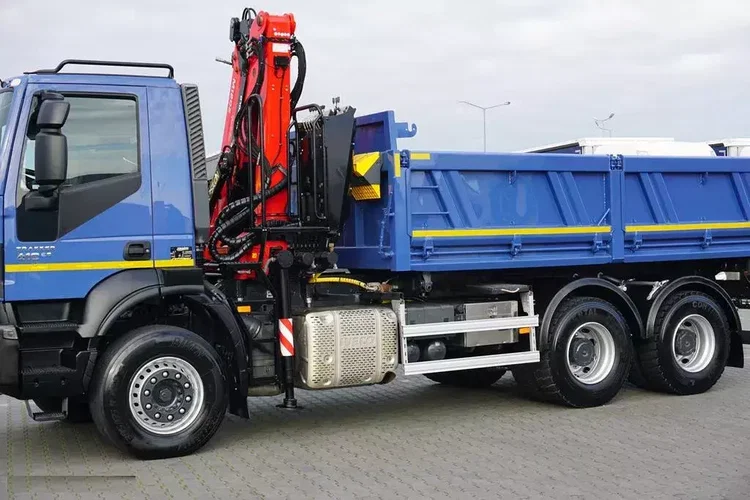 Iveco TRAKKER / 380T41 / E 6 / WYWROTKA + HDS / 6 X 4 / ROTATOR zdjęcie 30