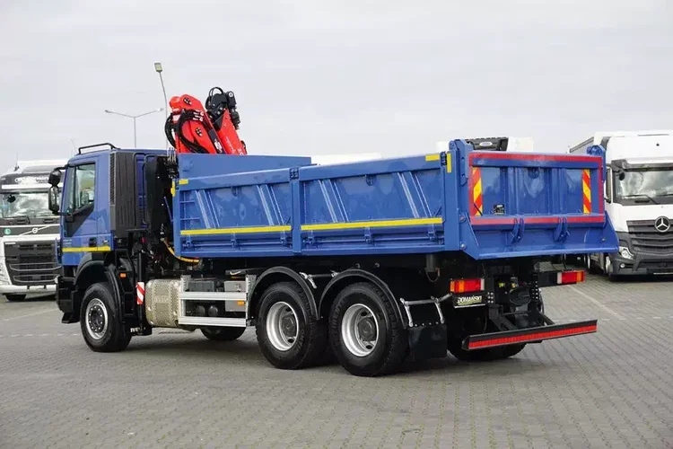 Iveco TRAKKER / 380T41 / E 6 / WYWROTKA + HDS / 6 X 4 / ROTATOR zdjęcie 6