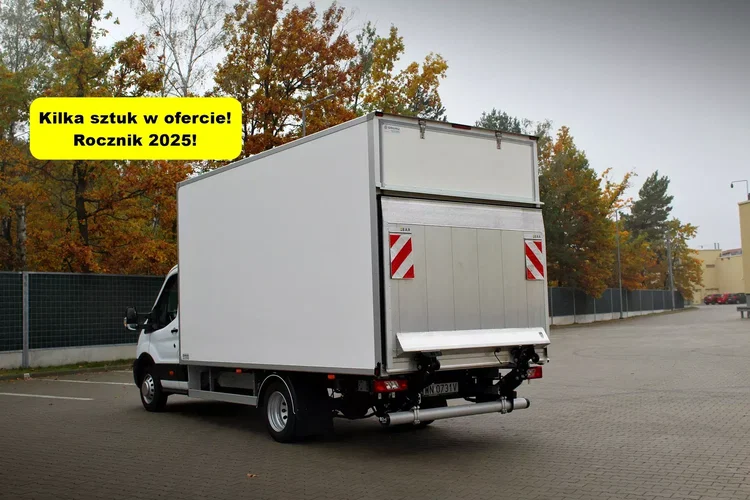 Ford Transit bliźniak kontener 9 euro palet + winda BAR 750kg zdjęcie 1