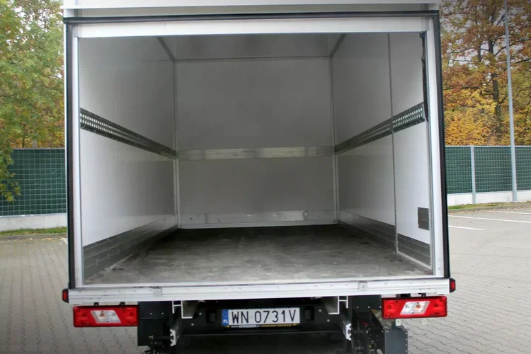 Ford Transit bliźniak kontener 9 euro palet + winda BAR 750kg zdjęcie 12