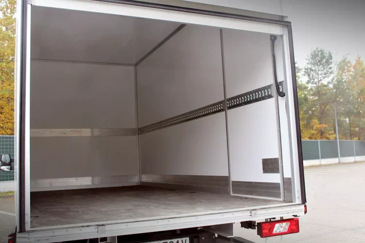 Ford Transit bliźniak kontener 9 euro palet + winda BAR 750kg zdjęcie 14