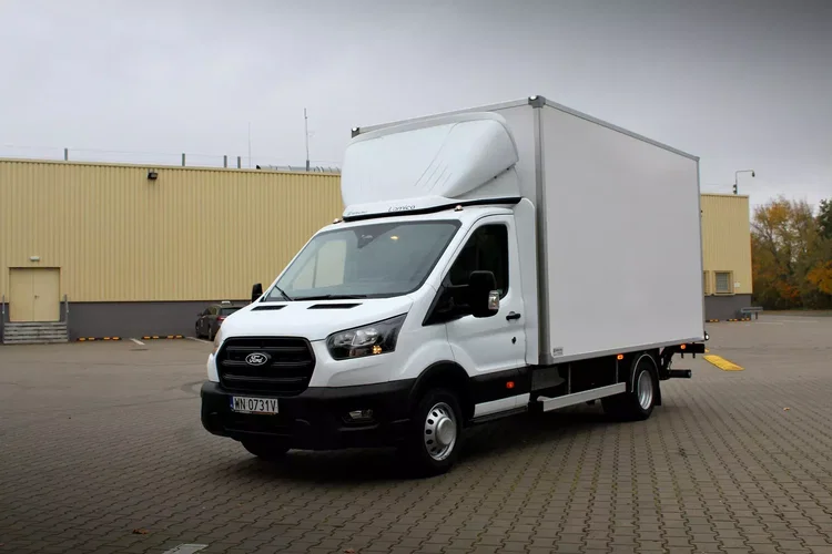 Ford Transit bliźniak kontener 9 euro palet + winda BAR 750kg zdjęcie 2