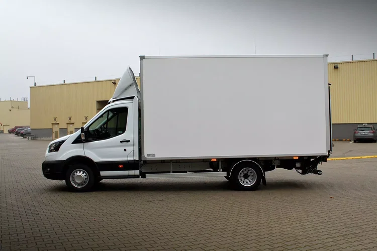 Ford Transit bliźniak kontener 9 euro palet + winda BAR 750kg zdjęcie 3