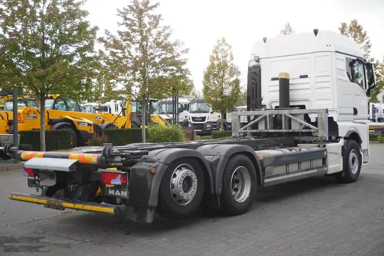 MAN TGX 26.470 6x2 COINTAINERKIPPER HYVA HIRMSCHLING / 200 tys. km zdjęcie 10