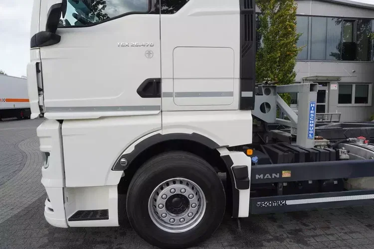 MAN TGX 26.470 6x2 COINTAINERKIPPER HYVA HIRMSCHLING / 200 tys. km zdjęcie 18