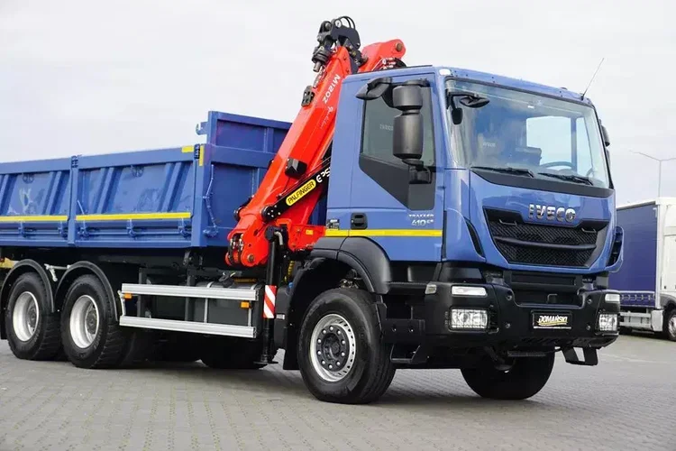 Iveco TRAKKER / 380T41 / E 6 / WYWROTKA + HDS / 6 X 4 / ROTATOR zdjęcie 36