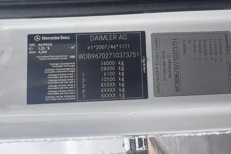 Mercedes ATEGO 1524 ZOELLER MINI XL zdjęcie 24