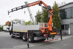 Renault C380 Comfort 6x4 / HDS Atlas 172.3E / Zasięg 12.3 m / Udźwig 6.1 t / Burtowy 17 EPAL zdjęcie 7