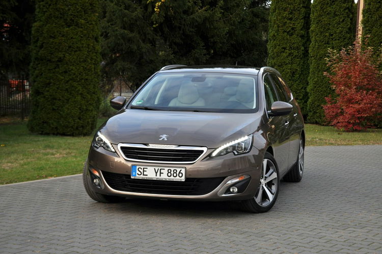 Peugeot 308 SW 2.0HDi(150KM) Full Led Navi Kamera Panorama BLS Welur Reling Alu17"ASO zdjęcie 8