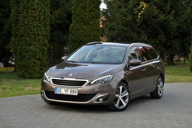 Peugeot 308 SW 2.0HDi(150KM) Full Led Navi Kamera Panorama BLS Welur Reling Alu17"ASO zdjęcie 9