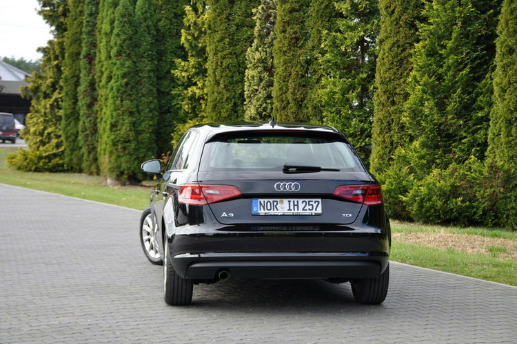 Audi A3 1.6TDI(110KM) Navi MMI Bi-Xenon Led Klimatronik Welur Chrom Alu16"ASO zdjęcie 15