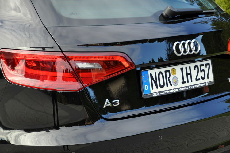 Audi A3 1.6TDI(110KM) Navi MMI Bi-Xenon Led Klimatronik Welur Chrom Alu16"ASO zdjęcie 16