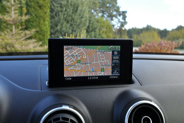 Audi A3 1.6TDI(110KM) Navi MMI Bi-Xenon Led Klimatronik Welur Chrom Alu16"ASO zdjęcie 30