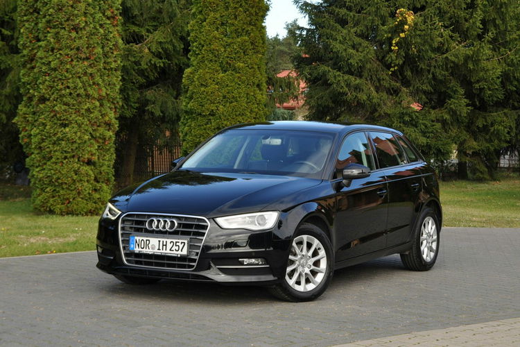 Audi A3 1.6TDI(110KM) Navi MMI Bi-Xenon Led Klimatronik Welur Chrom Alu16"ASO zdjęcie 9