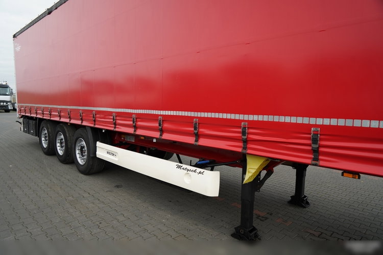 Wielton / FIRANKA STANDARD / MULDA DO STALI - 9 M  / OŚ PODNOSZONA / SAF  zdjęcie 9