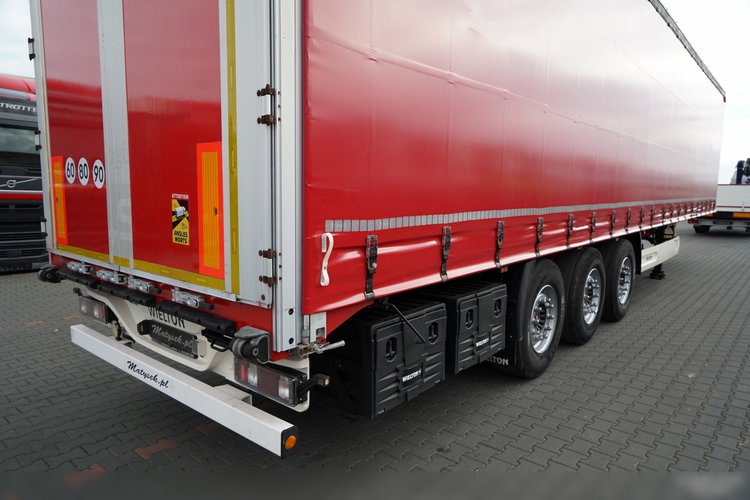 Wielton / FIRANKA STANDARD / MULDA DO STALI - 9 M  / OŚ PODNOSZONA / SAF  zdjęcie 13