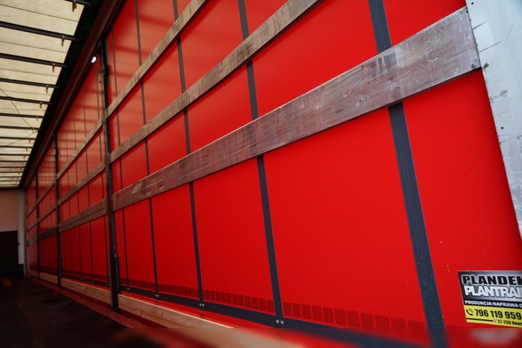 Wielton / FIRANKA STANDARD / MULDA DO STALI - 9 M  / OŚ PODNOSZONA / SAF  zdjęcie 17