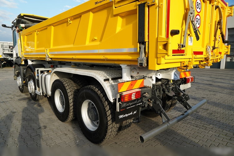 Mercedes AROCS 3243 / 8x4 / WYWROTKA  DWUSTRONNA 6.2 M / HYDROBURTA / HYDROKLAPA / AUTOMAT / OPONY 100% /  EURO 6 / 2021 zdjęcie 20