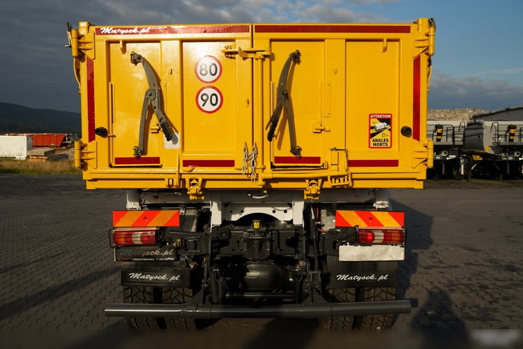 Mercedes AROCS 3243 / 8x4 / WYWROTKA  DWUSTRONNA 6.2 M / HYDROBURTA / HYDROKLAPA / AUTOMAT / OPONY 100% /  EURO 6 / 2021 zdjęcie 21