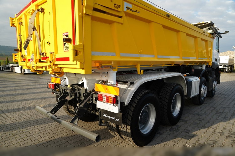 Mercedes AROCS 3243 / 8x4 / WYWROTKA  DWUSTRONNA 6.2 M / HYDROBURTA / HYDROKLAPA / AUTOMAT / OPONY 100% /  EURO 6 / 2021 zdjęcie 22