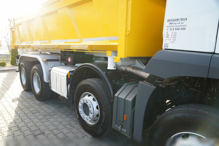 Mercedes AROCS 3243 / 8x4 / WYWROTKA  DWUSTRONNA 6.2 M / HYDROBURTA / HYDROKLAPA / AUTOMAT / OPONY 100% /  EURO 6 / 2021 zdjęcie 23