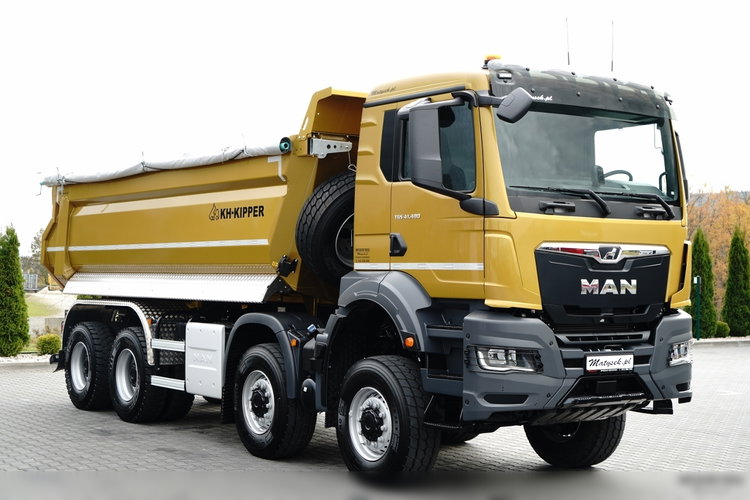 MAN TGS 41.480 / 8X8 / WYWROTKA / 21, 5 M3 / AUTOMAT / FABRYCZNIE NOWY / BOGATE WYPOSAŻENIE / DOSTĘPNY OD RĘKI / 2026 / zdjęcie 10