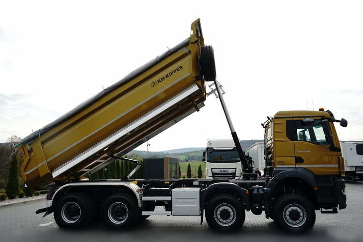 MAN TGS 41.480 / 8X6 / WYWROTKA / S1 - TYLNOZSYP / AUTOMAT / FABRYCZNIE NOWY / DOSTĘPNY OD RĘKI / BOGATE WYPOSAŻENIE / ZŁOTY METALIK / zdjęcie 6
