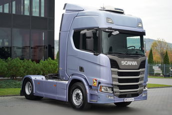 Scania R 500 / RETARDER / KLIMA POSTOJOWA / CAŁA NA PODUSZKACH / NAVI