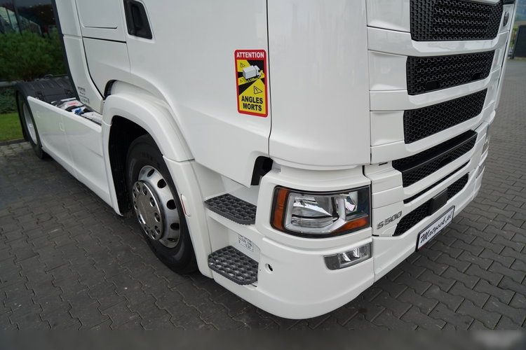 Scania S 500 / RETARDER / CAŁA NA PODUSZKACH / OPONY 100% / ALUFELGI / NAVI zdjęcie 10