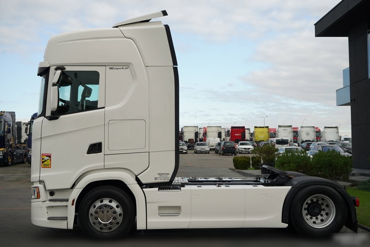 Scania S 500 / RETARDER / CAŁA NA PODUSZKACH / OPONY 100% / ALUFELGI / NAVI zdjęcie 6