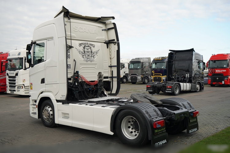 Scania S 500 / RETARDER / CAŁA NA PODUSZKACH / OPONY 100% / ALUFELGI / NAVI zdjęcie 7